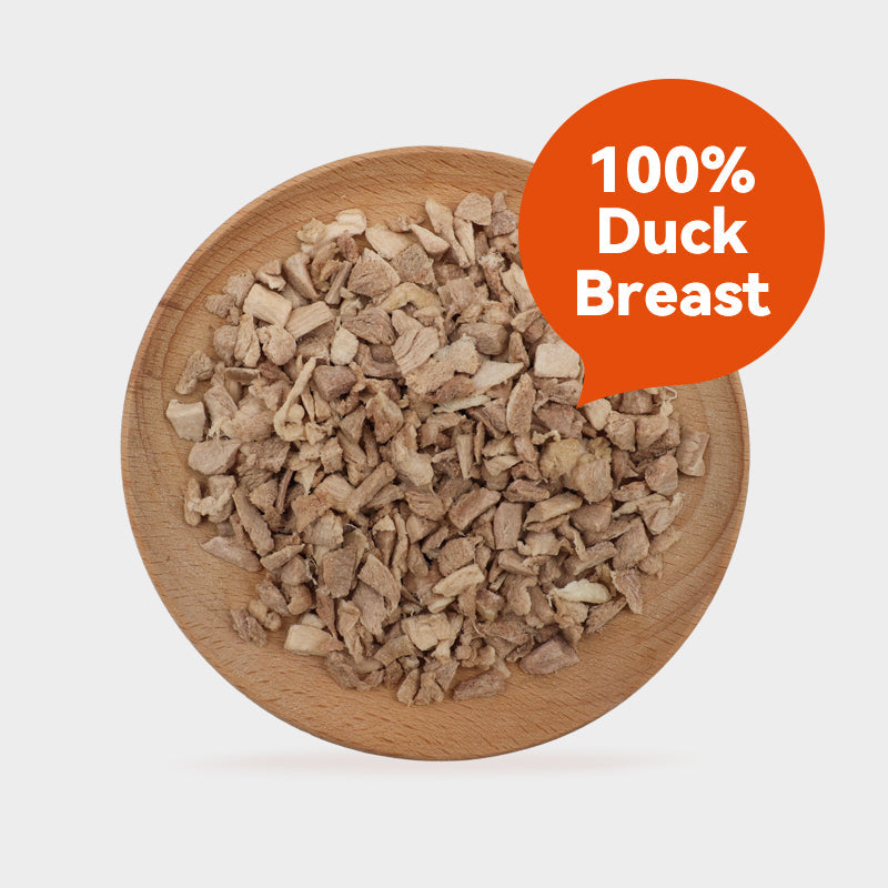 Freeze-dried Food topper - duck, 60g