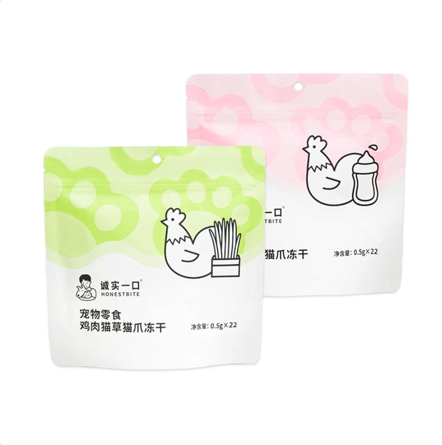 Honest Bite 冻干鸡肉猫草羊奶味