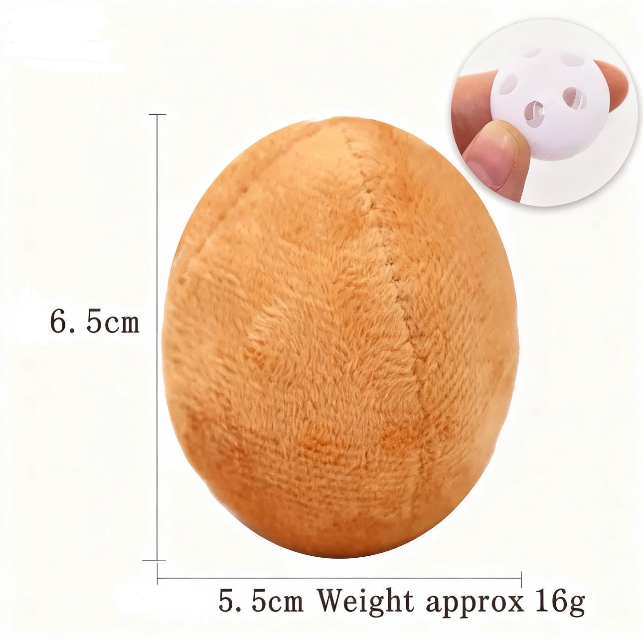 Durable Egg Chew Toy for Dogs & Cats – Fun Interactive Play