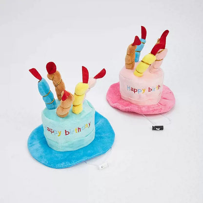 Cake-Shaped Pet Birthday Hat – Party Costume for Cats & Dogs