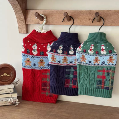 Christmas Pet Sweater – Cozy Holiday Knitwear for Dogs & Cats