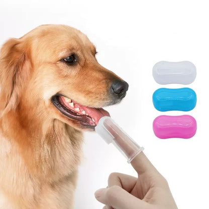 Finger Toothbrush for Pets – Easy Dental Care for Cats & Dogs