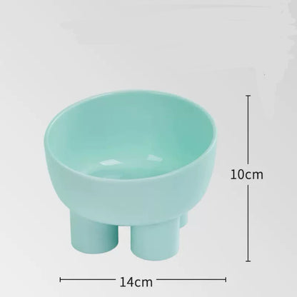 Elevated Cat Bowl – Ergonomic, Neck-Friendly Feeder for Cats