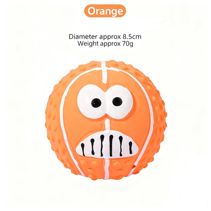 Ball Squeaky Pet Toy – Durable Chew & Play for Dogs & Cats