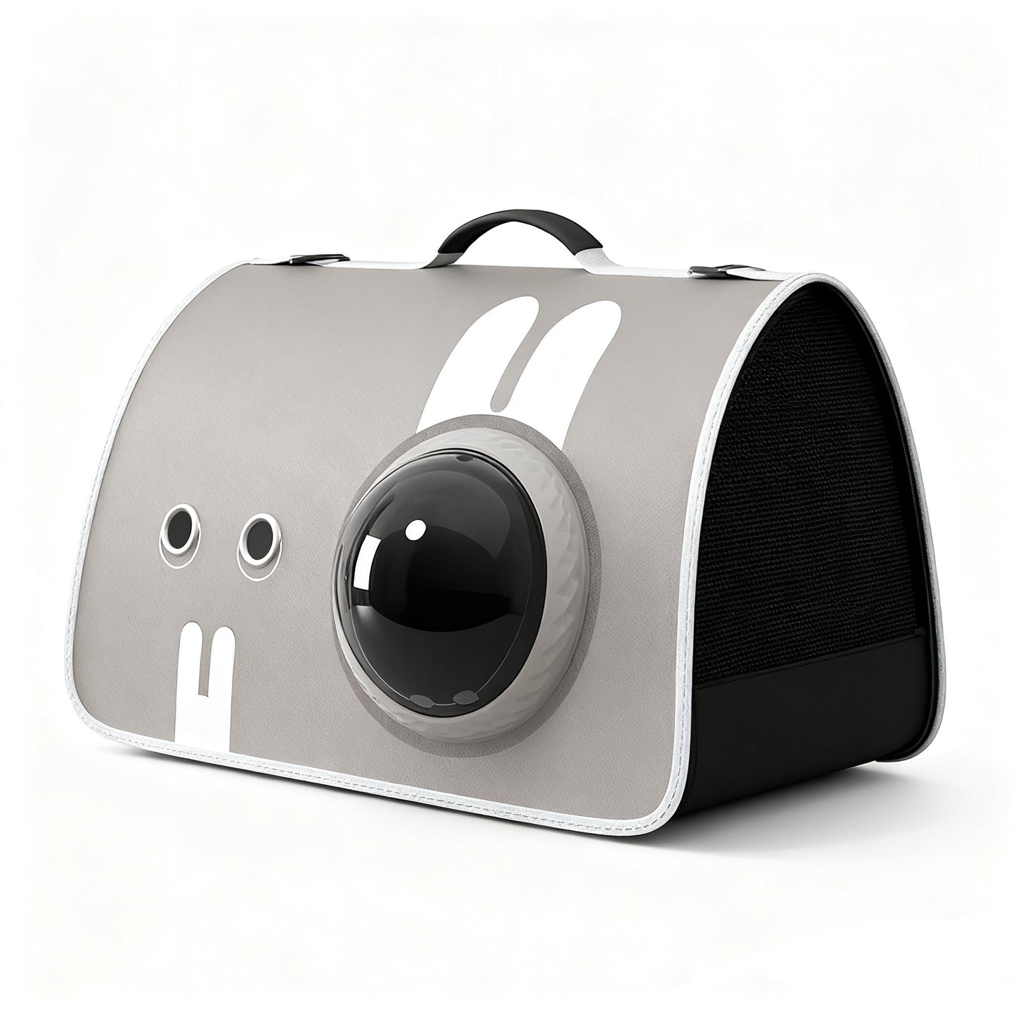 Transparent Handheld Pet Carrier – Breathable Travel Bag for Dogs & Cats