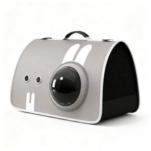 Transparent Handheld Pet Carrier – Breathable Travel Bag for Dogs & Cats