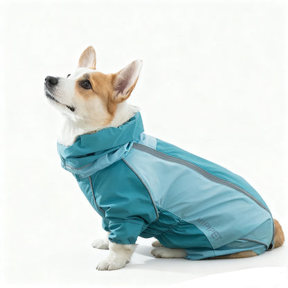 Waterproof Pet Raincoat – Lightweight Outdoor Jacket for Dogs & Cats
