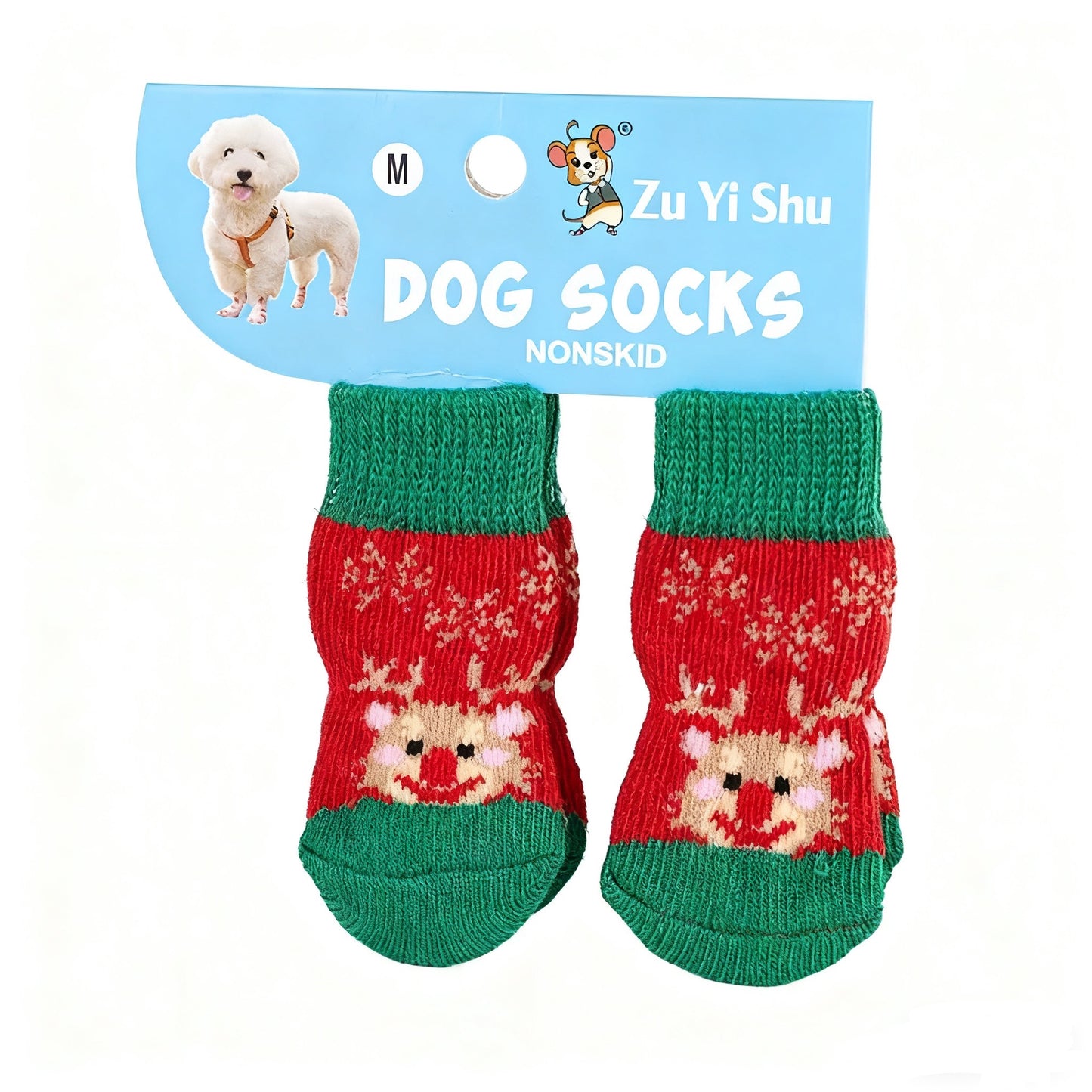 Christmas Pet Socks – Festive Non-Slip Socks for Dogs & Cats