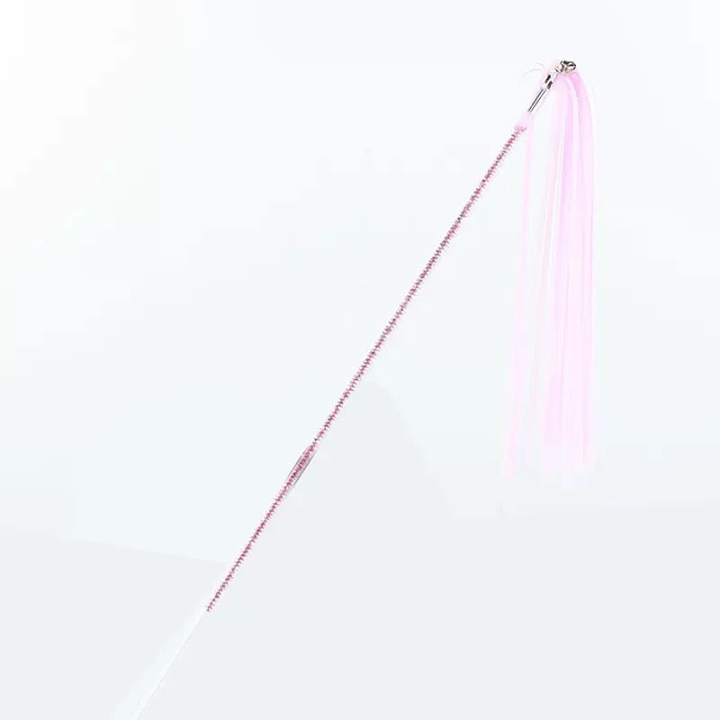 Cat Teaser Wand Set – 5-Piece Interactive Toy for Cats