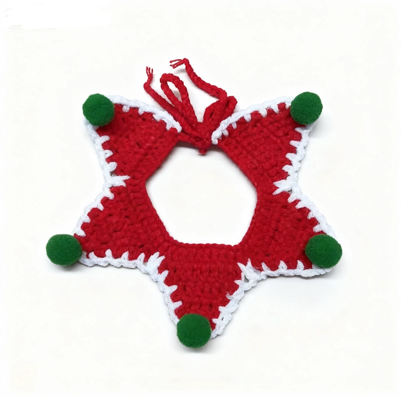 Red Star Pet Bib – Holiday Bandana for Cats & Dogs