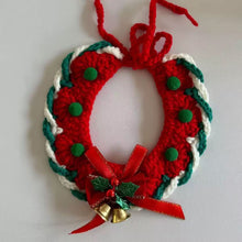 Christmas Knitted Pet Bandana – Cozy Holiday Bib for Dogs & Cats