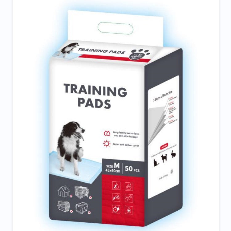 Dog and Puppy Training Pads – Leak-Proof, 5-Layer Protection with Quick-Dry Surface
