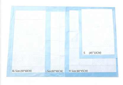 Dog and Puppy Training Pads – Leak-Proof, 5-Layer Protection with Quick-Dry Surface