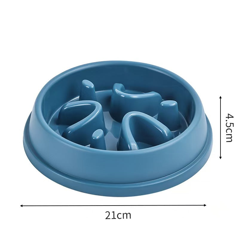 Pet Slow Feeder Bowl – Anti-Choke Non-Slip Feeder for Dogs & Cats