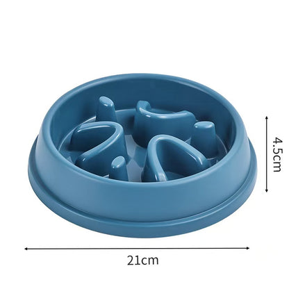 Pet Slow Feeder Bowl – Anti-Choke Non-Slip Feeder for Dogs & Cats