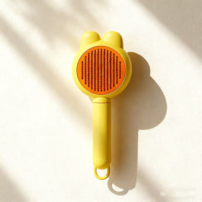 Pet Grooming Brush – One-Click Hair Removal Comb for Dogs & Cats